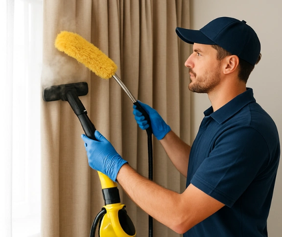 Trusted blind cleaning technician Matty Curtain Cleaning brownlow-hill-nsw QLD